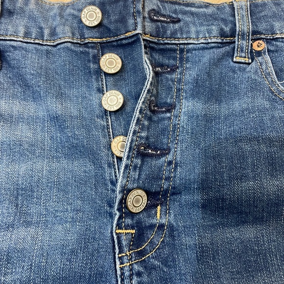 Gap jean shorts, size 12 - Picture 3 of 4